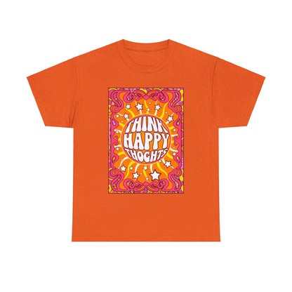 Thnink Happy Thoughts Positive Affirmation Shirt