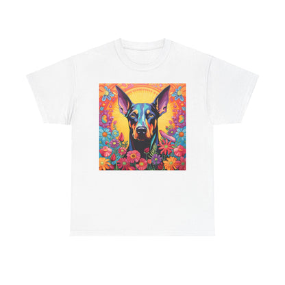 Floral Dog Shirt, Floral Dog Tee, Flower Dog Shirt, Animal Lover Tee, Dog Lover Gift Tee, Cute Dog, Floral Dog Birthday Shirt, Floral Dog