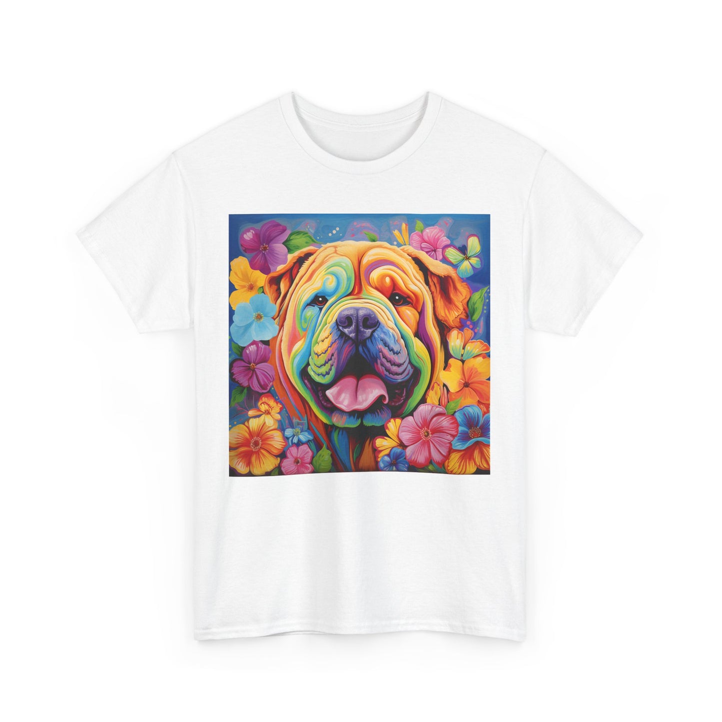 Floral Dog Lovers Shirt With Dog Paw, Dog Paw Gift, Dog Lover T-Shirt, Dog Mom Gifts for Dog Mom Lover, Cat Mom Gift, Dog Tee