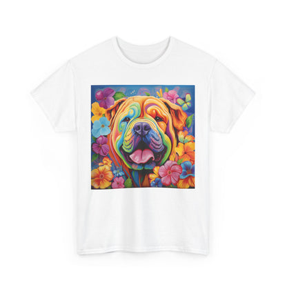 Floral Dog Lovers Shirt With Dog Paw, Dog Paw Gift, Dog Lover T-Shirt, Dog Mom Gifts for Dog Mom Lover, Cat Mom Gift, Dog Tee