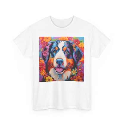 Floral Dog Shirt Gift For Dog Mom, Flower Dog Shirt, Wildflower T-Shirt, Dog Lover Outfit, Cute Puppy Shirt, Dog Owner Gift, Funny Dog Tee