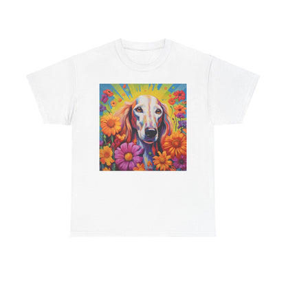 Floral Dog Lovers Shirt With Dog Paw, Dog Paw Gift, Dog Lover T-Shirt, Dog Mom Gifts for Dog Mom Lover, Cat Mom Gift, Dog Tee