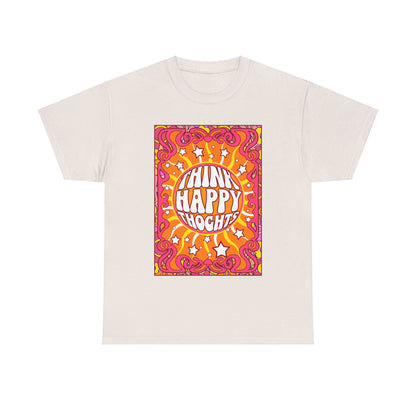 Thnink Happy Thoughts Positive Affirmation Shirt