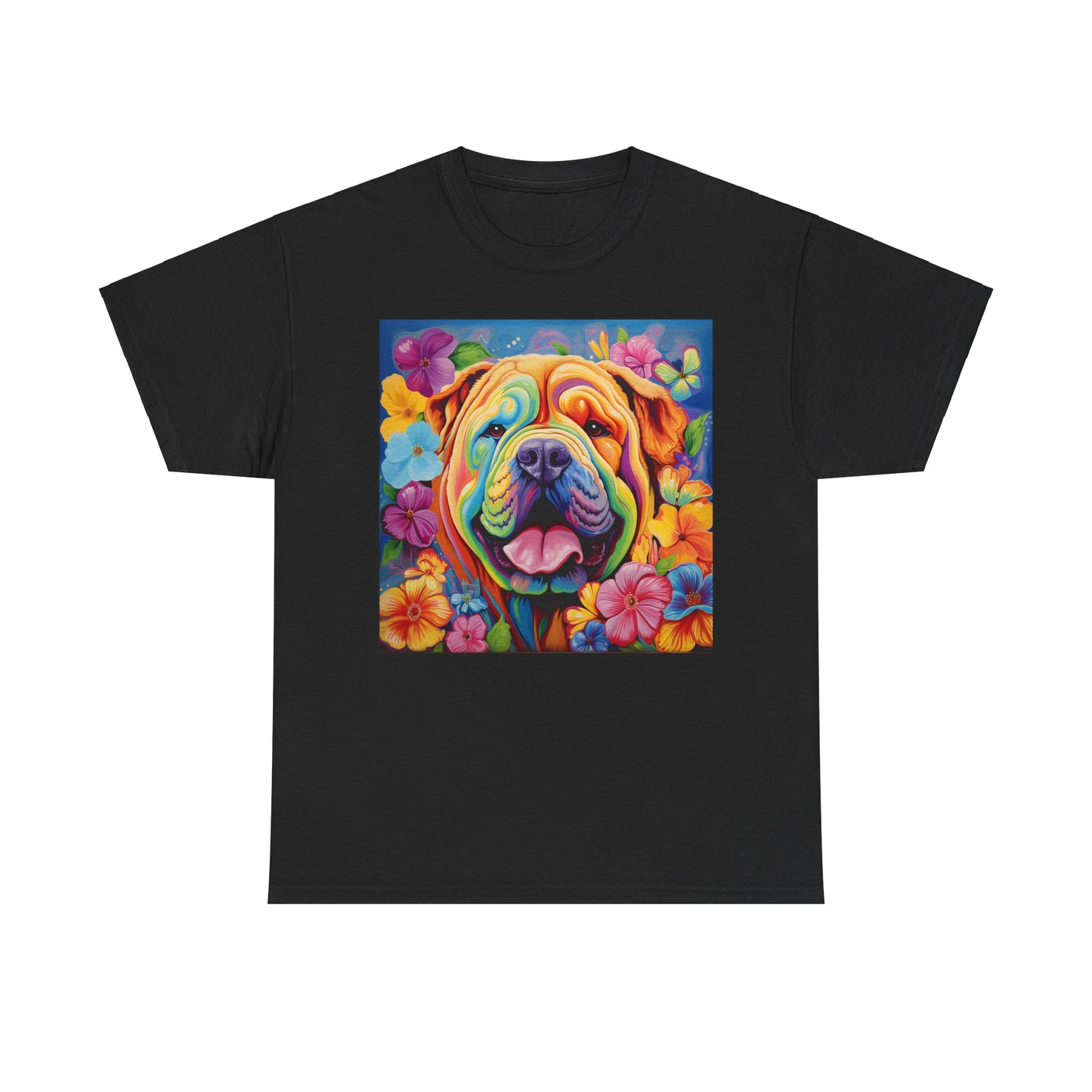 Floral Dog Lovers Shirt With Dog Paw, Dog Paw Gift, Dog Lover T-Shirt, Dog Mom Gifts for Dog Mom Lover, Cat Mom Gift, Dog Tee