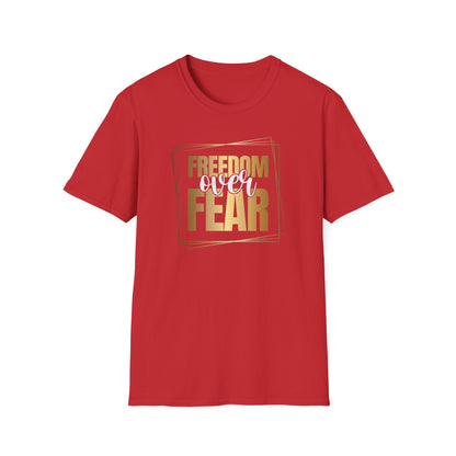 Freedom Over Fear, Inspirational Gift, Inspirational T-Shirt Gift, Trust in Yourself T-Shirt, Inspire T-shirt, Motivational T-Shirts, Inspirational T-Shirt Gift, Inspire, Dream Create Share T=Shirt Gift, Tee Gift