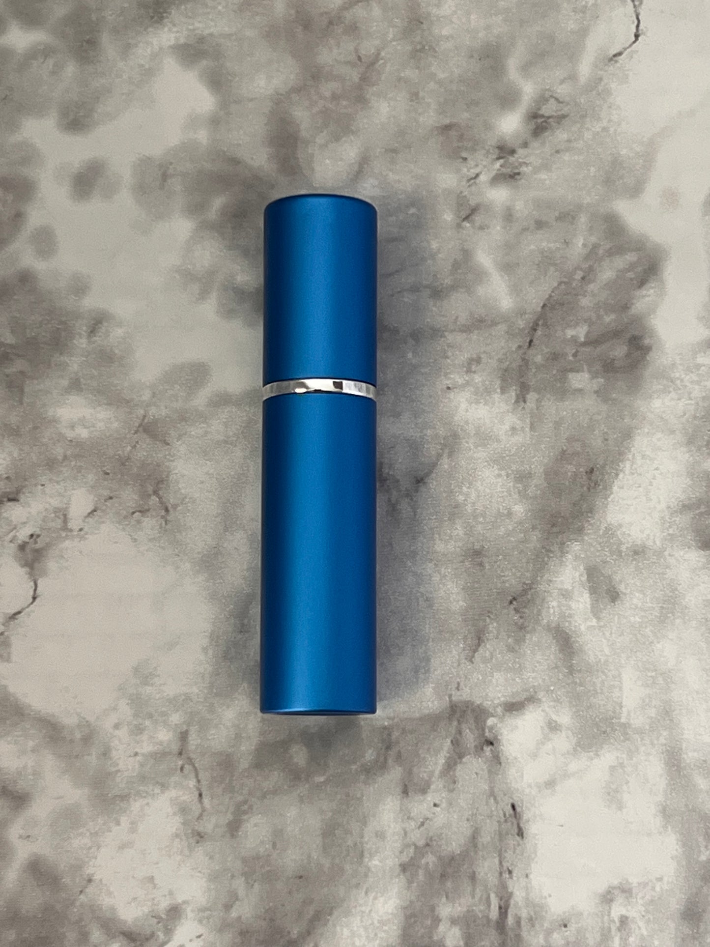 Portable Blue Refillable Perfume Atomizer Free Personalized